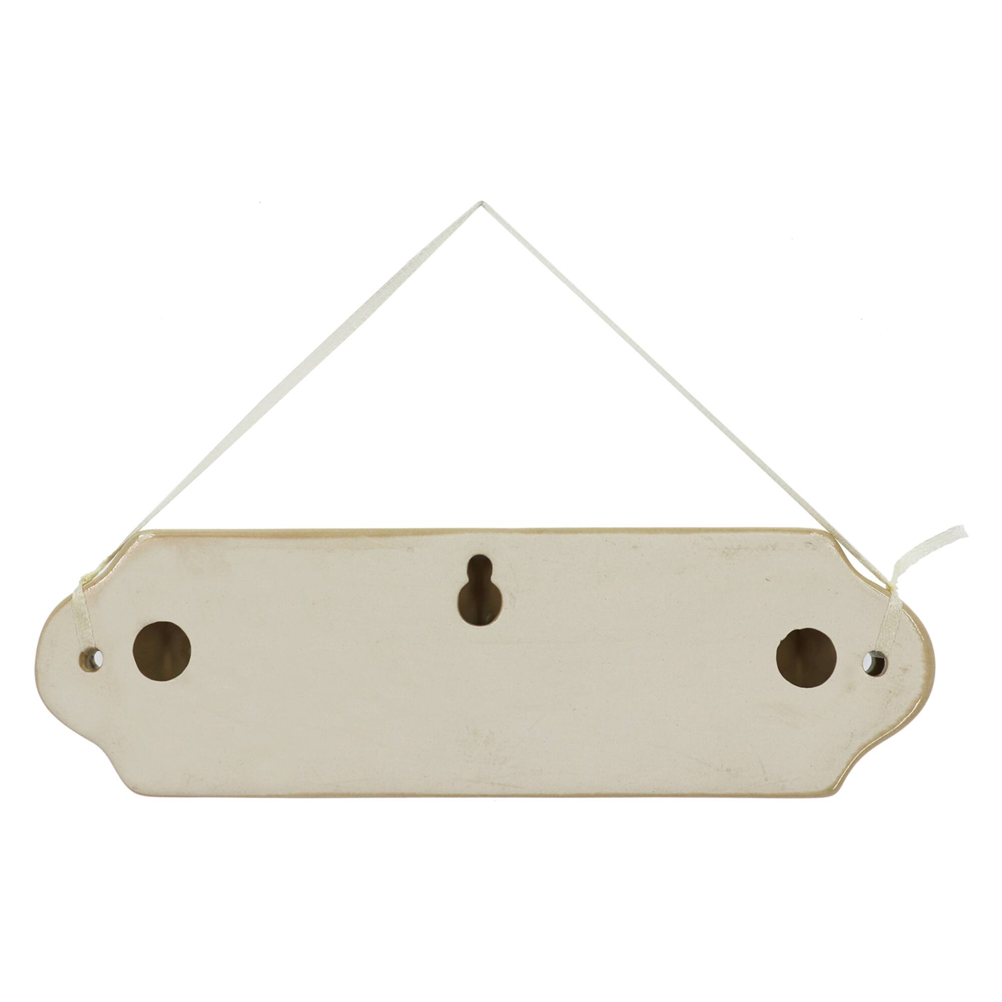 8.5" Privé Ceramic Wall Décor by Ashland®